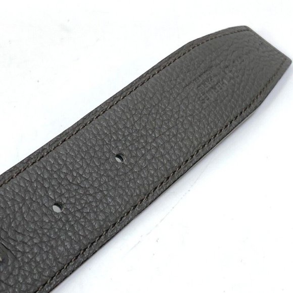 HERMES H belt Ash okare belt Togo gray main image 5